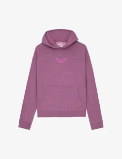 Front Page 55 Zadig & Voltaire Mona Lion Photo-print Cotton-blend Hoody