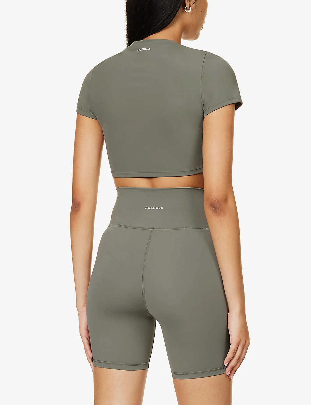 Ultimate Wrap-over High-rise Stretch-woven Shorts 4 Ultimate Wrap-over High-rise Stretch-woven Shorts - Image 4