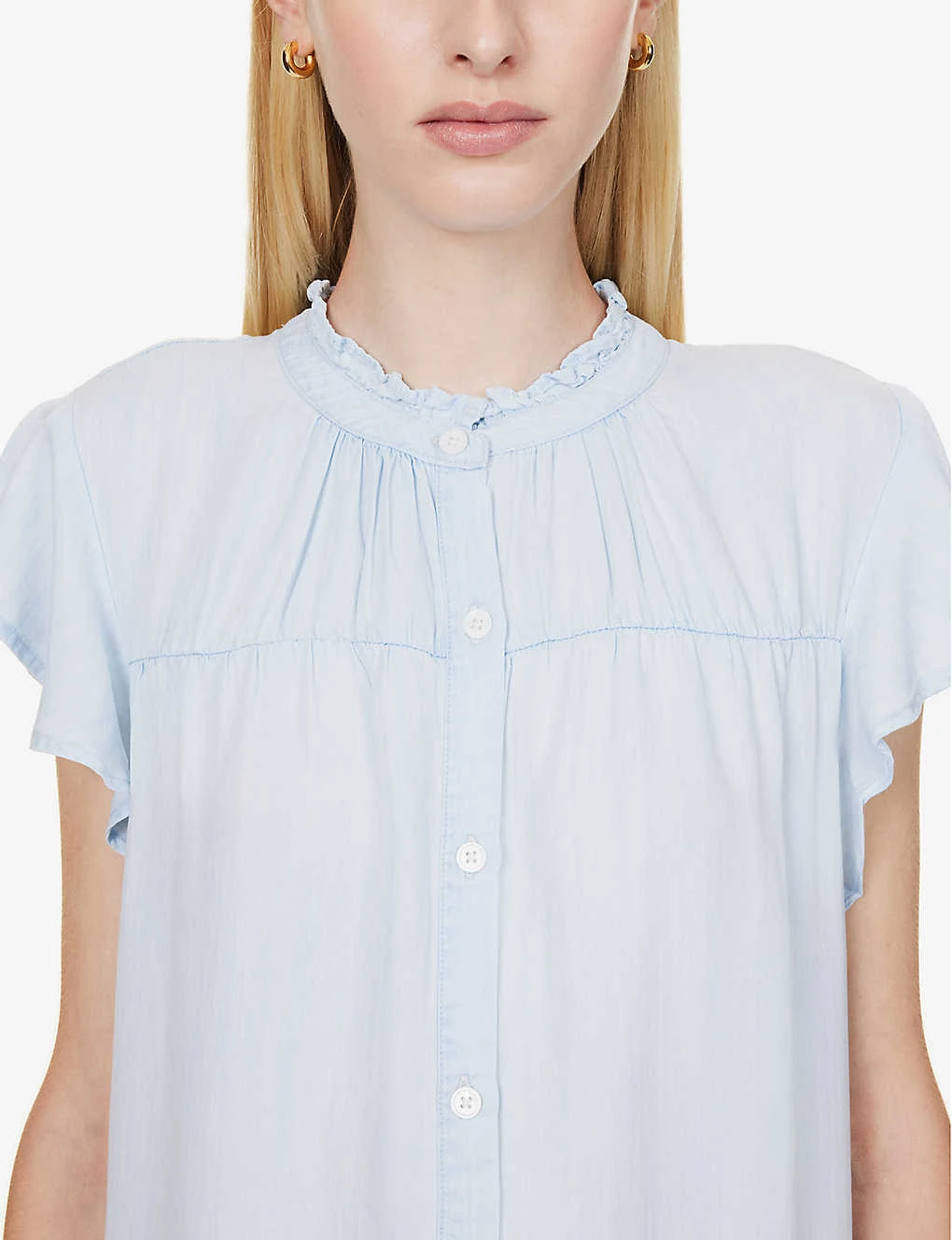 RAILS Kat Flutter-sleeve Woven Mini Dress 6 RAILS Kat Flutter-sleeve Woven Mini Dress - Image 6