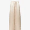 Max Mara Acanto Wide-leg Mid-rise Woven Trousers