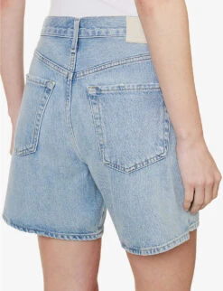 CITIZENS OF HUMANITY Marlow Relaxed-fit Organic-cotton Denim Shorts -Whistles Shop R04164581 LIBERTINEORGANIC ALT04