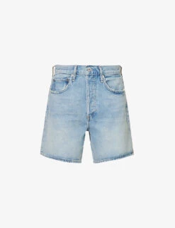 CITIZENS OF HUMANITY Marlow Relaxed-fit Organic-cotton Denim Shorts