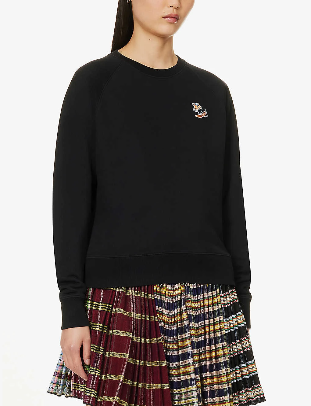 Brand-appliqué Ribbed-trim Cotton-jersey Sweatshirt 3 Brand-appliqué Ribbed-trim Cotton-jersey Sweatshirt - Image 3