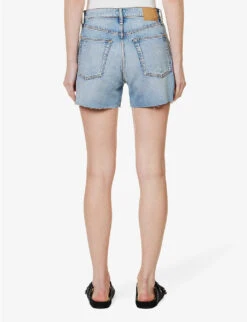 Rag & Bone Cut-off High-rise Denim Shorts -Whistles Shop R04166666 PRIM ALT03