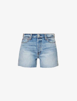 Rag & Bone Cut-off High-rise Denim Shorts