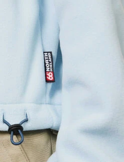 Exclusive Unisex Kria Funnel-neck Fleece Jacket -Whistles Shop R04168669 BLUE ALT04