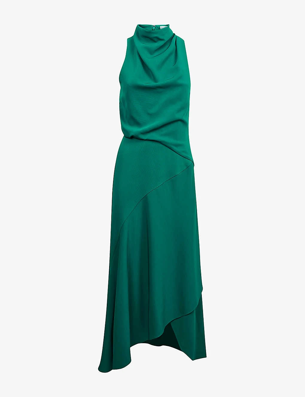 Reiss Giana Draped-neck Sleeveless Stretch-woven Midi Dress 1 Reiss Giana Draped-neck Sleeveless Stretch-woven Midi Dress