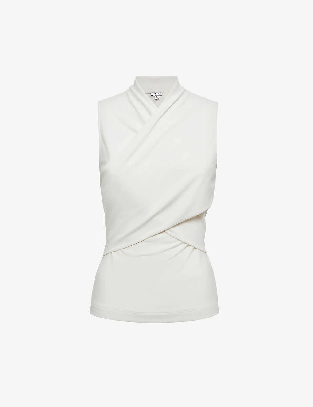 Reiss Eli Stretch-woven Wrap Top 1 Reiss Eli Stretch-woven Wrap Top