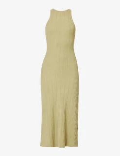 Exclusive Bonnie Ribbed Knitted Maxi Dress