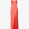 Rebecca Vallance Piero Sweetheart-neckline Stretch-woven Gown