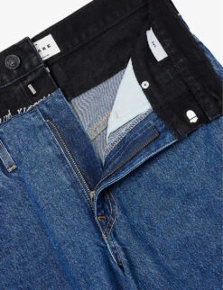 Eva Contrast-waistband Wide-leg Jeans -Whistles Shop R04186801 FORBIDDENVALLEY ALT07