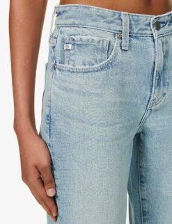 Remy Brand-patch Mid-rise Straight-leg Jeans -Whistles Shop R04186812 IDYLLIC ALT04