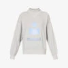 Isabel Marant Etoile Moby Graphic-print Cotton-blend Sweatshirt