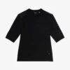 Ted Baker Kahlen Crew-neck Short-sleeve Knitted T-shirt