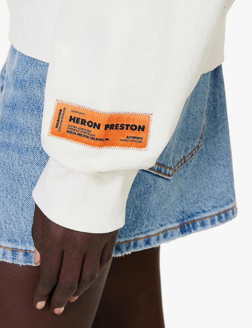 Branded-print Relaxed-fit Cotton Sweatshirt 5 Branded-print Relaxed-fit Cotton Sweatshirt - Image 5