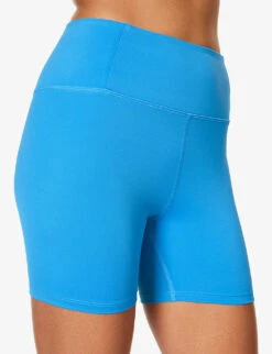 Girlfriend Collective Float High-rise Stretch-recycled-polyester Shorts -Whistles Shop R04196142 IBIZA ALT04