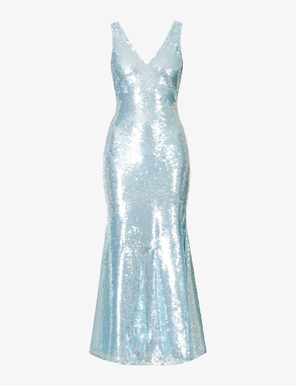 SELF PORTRAIT V-neck Sequin-embellished Woven Maxi Dress 1 SELF PORTRAIT V-neck Sequin-embellished Woven Maxi Dress