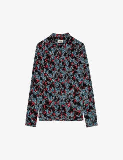 Front Page 26 Zadig & Voltaire Tchin Floral-print Silk Shirt