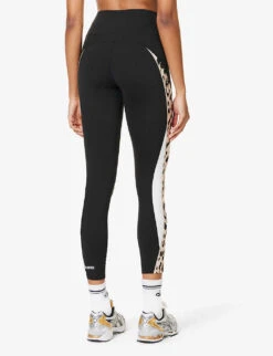 P.E NATION Pursuit Slim-fit High-rise Stretch-recycled-polyester Leggings -Whistles Shop R04199856 BLACK ALT03
