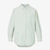 Chiara Dropped-shoulder Relaxed-fit Cotton Shirt