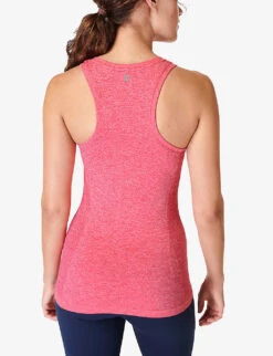 Sweaty Betty Athlete Seamless Stretch-woven Tank Top -Whistles Shop R04201944 VENUSPINK ALT03