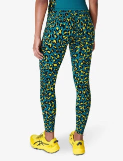 Sweaty Betty Power Leopard-print Stretch-woven Leggings -Whistles Shop R04201961 BLUEPIXELLEOPARD ALT03