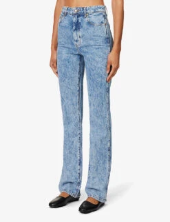Danielle Straight-leg Mid-rise Recycled Denim Jeans -Whistles Shop R04204575 BRYCE ALT02