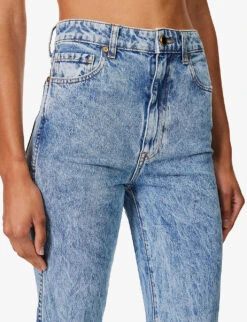 Danielle Straight-leg Mid-rise Recycled Denim Jeans -Whistles Shop R04204575 BRYCE ALT04