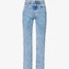 Danielle Straight-leg Mid-rise Recycled Denim Jeans