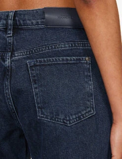 7 For All Mankind Tess Belt-loop High-rise Straight-leg Stretch-denim Jeans -Whistles Shop R04209094 ACTION ALT05