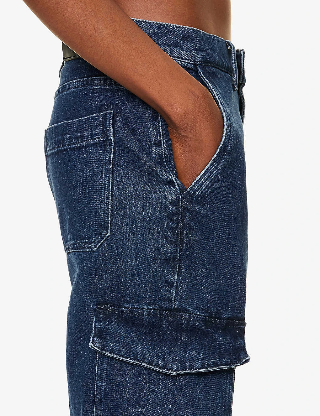 7 For All Mankind Tess Flap-pocket Mid-rise Straight-leg Stretch-denim Jeans 5 7 For All Mankind Tess Flap-pocket Mid-rise Straight-leg Stretch-denim Jeans - Image 5